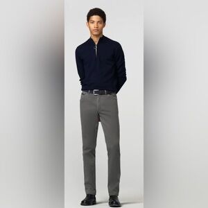 Meyer Chicago Modern Fit Business Casual Chino Flat Front Trousers Pants 38/32